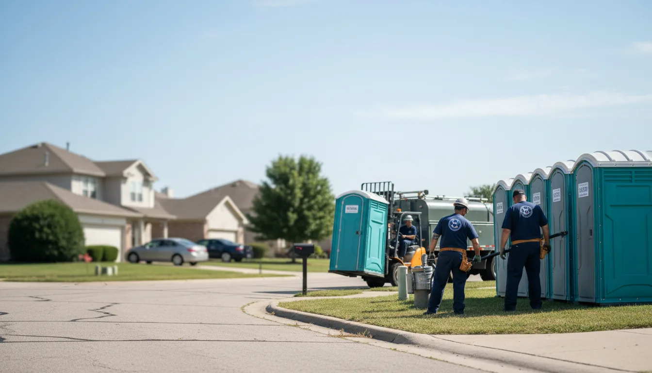 Porta Potty Rental in Roosevelt, TX near me